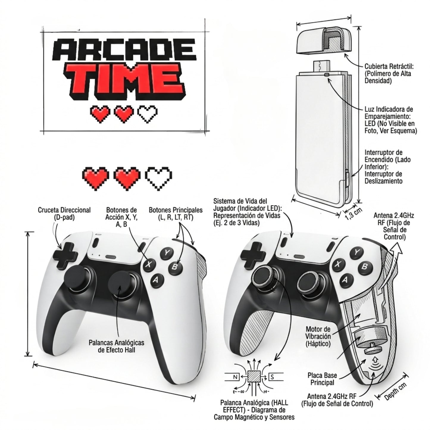 ARCADE TIME™ para verdaderos jugadores